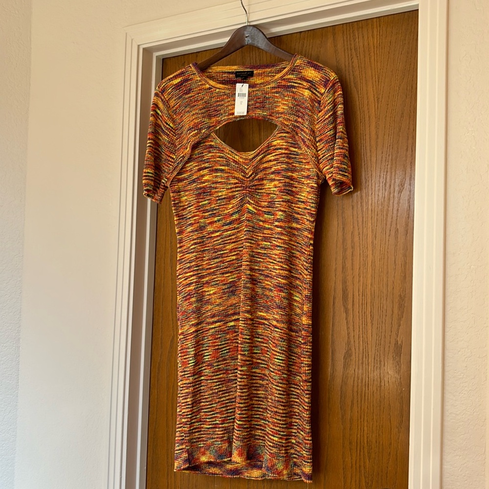 Anthropologie Multi-color Bodycon Dress